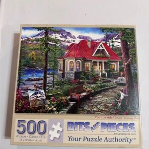 Red and Green Scenic Jigsaw Puzzle 1000 Pieces 
Location: c